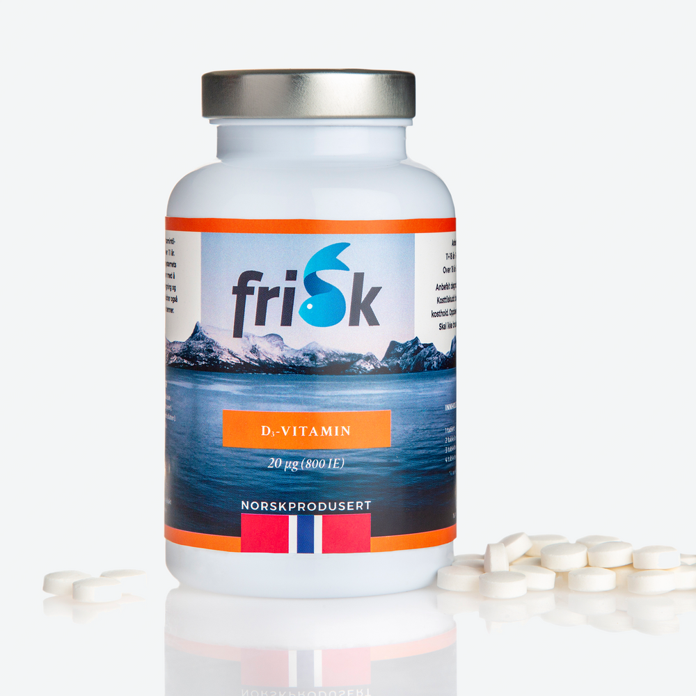
                  
                    Frisk D-vitamin - 120 tabletter
                  
                